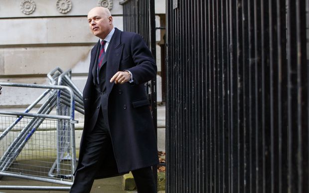 Former British Work and Pensions Secretary Iain Duncan Smith