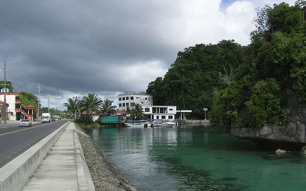 The capital of Palau, Koror.