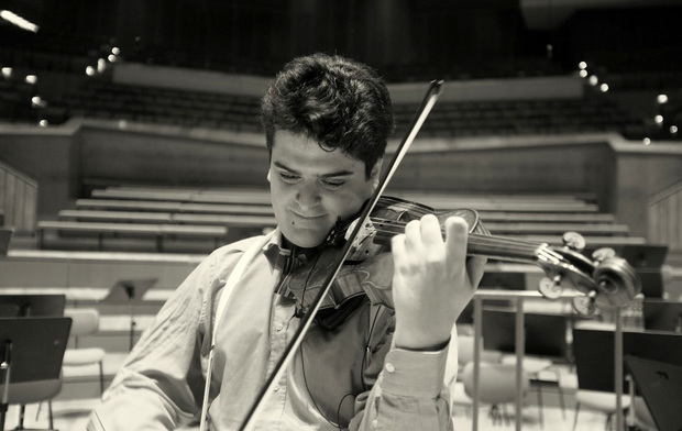 Violinist Michael Barenboim