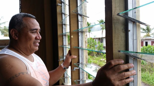 Pastor Mike Naisau of the C3 Church in the Lovu Settlement, Lautoka