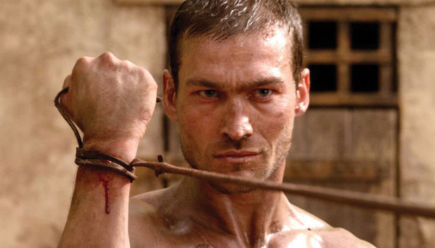 Spartacus star Andy Whitfield 