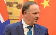 NZ Prime Minister John Key in China