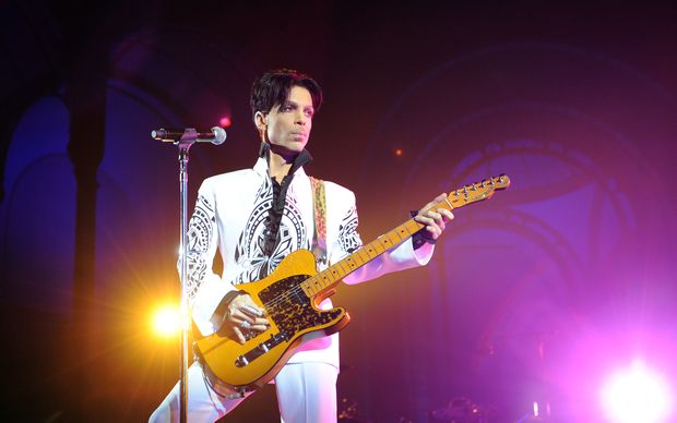 Prince performs a concert in 2009.