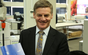 Finance Minister Bill English