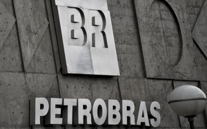 Signage at Petrobras headquarters