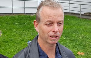 Richard Kudewah, the husband of Samantha Kudeweh, the woman killed by a tiger at Hamilton Zoo in 2015.