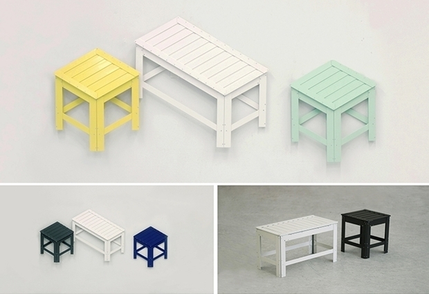 Jongha Choi’s 2D to 3D Furniture.