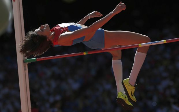 Russian high jumper Anna Chicherova won bronze in 2008 and gold in 2012, but failed a doping test this year after her 2008 samples were retested.