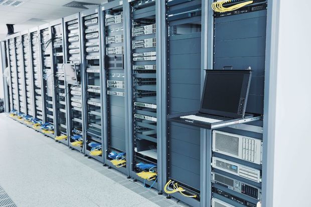 Server room.