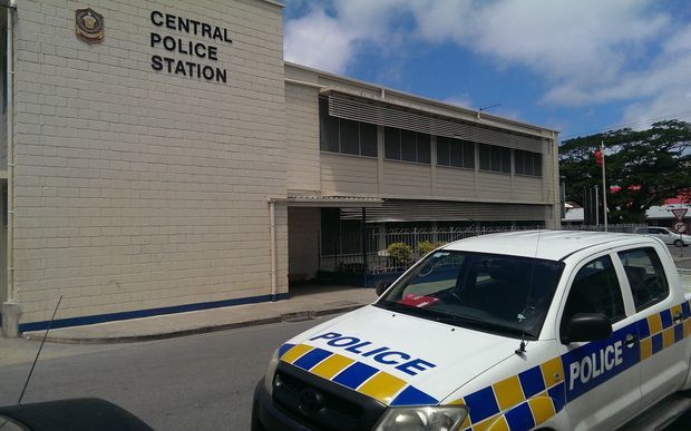 The Central Police Station in Tonga's capital, Nuku'alofa. 