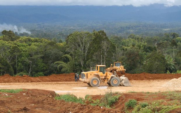 ExxonMobil's LNG Project cuts a swathe of development through Hela province in PNG's Highlands.