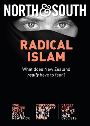 How North & South magazine's June issue covered refugees and Muslims in New Zealand.