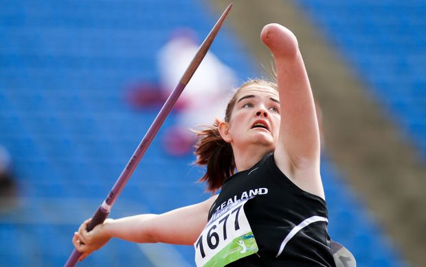 New Zealand para-athlete Holly Robinson.
