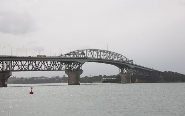 Auckland Harbour Bridge 8 September 2016.
