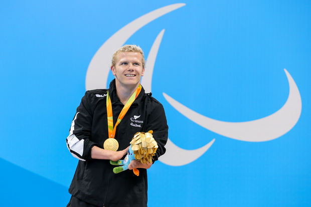 Cameron Leslie at the 2016 Rio Paralympic Games