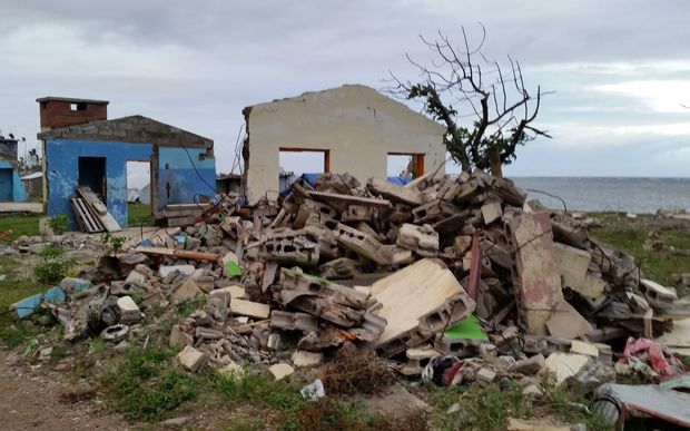 Nasau village is still shattered.