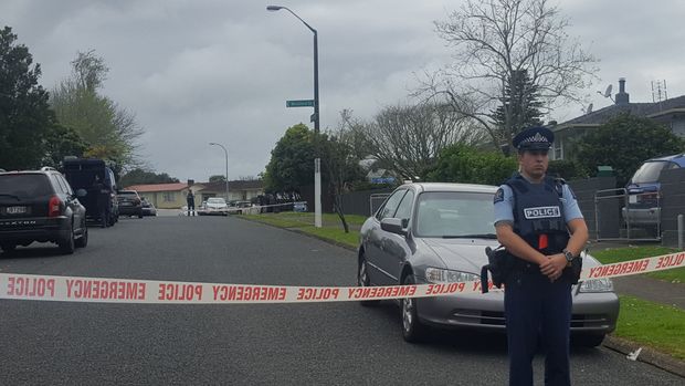 Armed police are patrolling a street in the south Auckland suburb of Manurewa where a man was fatally shot this morning.