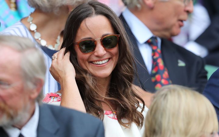 Pippa Middleton at the Wimbledon tennis championships in June 2016.