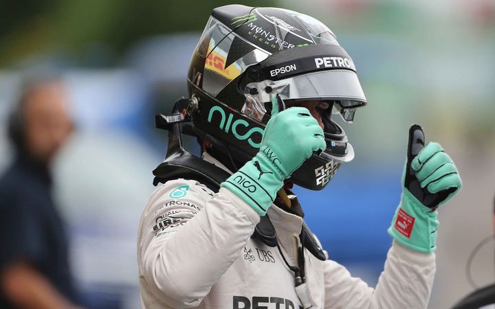 German F1 driver Nico Rosberg.
