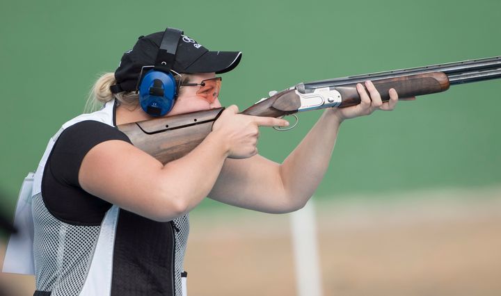 New Zealand shooter Natalie Rooney.