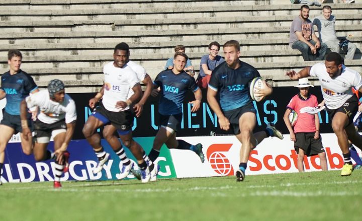 Fiji Warriors were pipped by the Argentina XV in the Americas Pacific Challenge final.