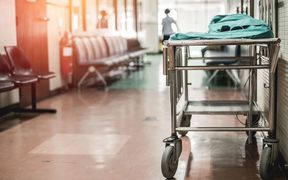 Hospital hallway, doctor, nurse, file pic, generic