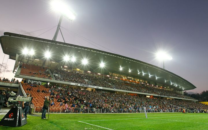 Waikato Stadium.