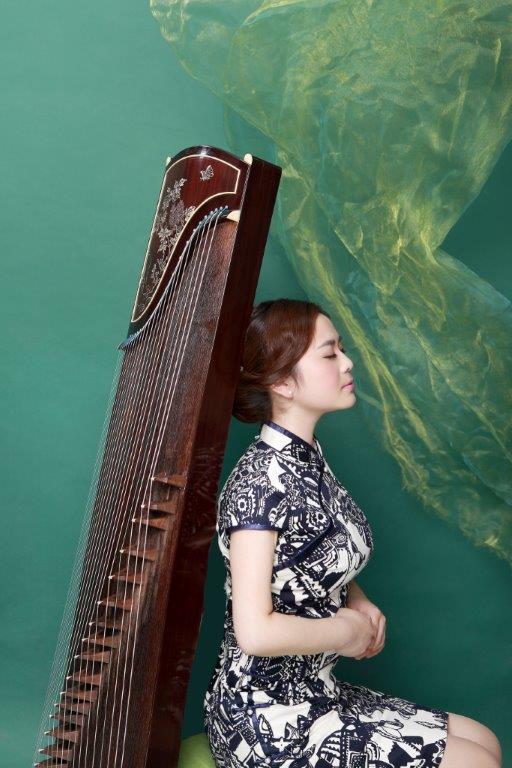 Guzheng virtuoso Xia Jing, photo courtesy Xia Jing