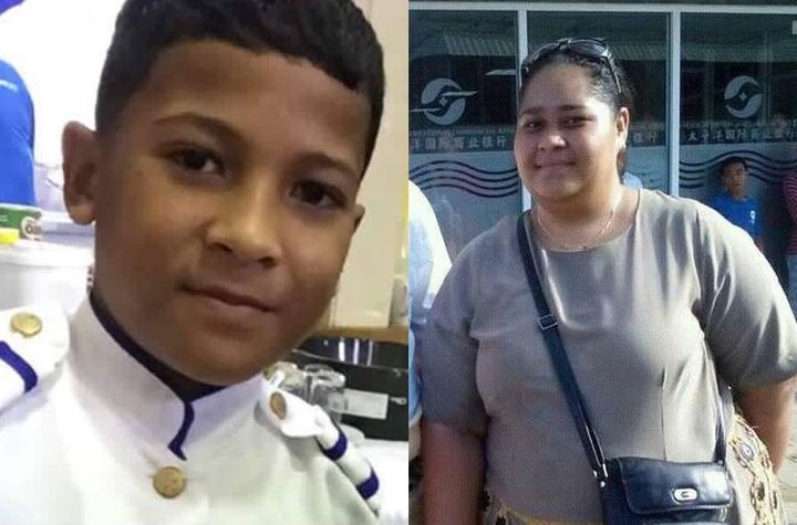 Sione Taumalolo, 11, died along with Talita Fifita, 33 in the bus crash near Gisborne on Christmas Eve.