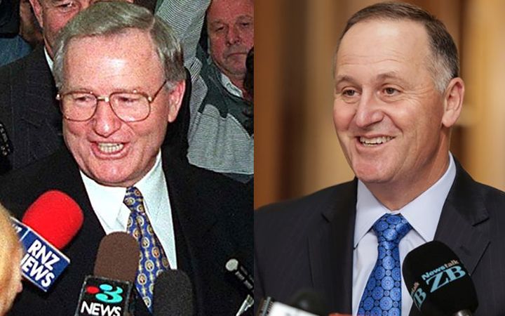 Jim Bolger steps down as Prime Minister in 1997, while John Key resigned from the role last year.