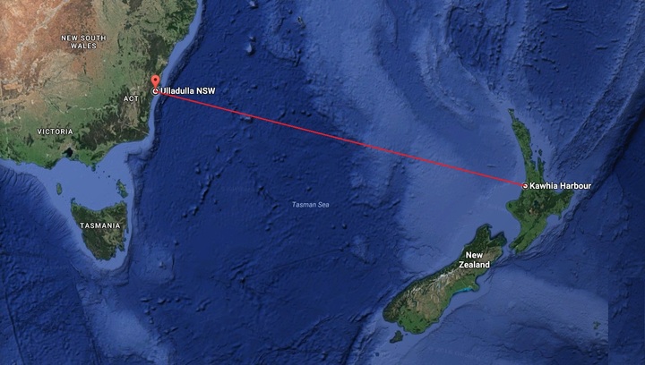 Alan Langdon and his 6-year-old daughter, Que, were reported missing after leaving Kawhia Harbour in Waikato on a small catamaran on 17 December. Australian authorities told New Zealand police this afternoon they had been found in the town of Ulladulla in New South Wales.