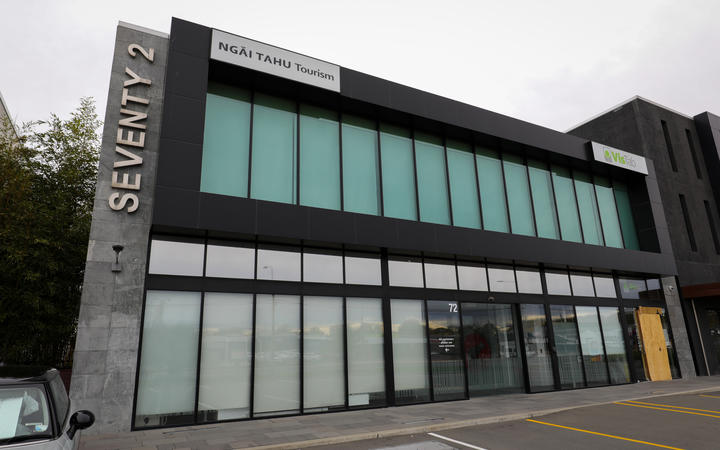 Exterior photos of Ngai Tahu Tourims building after workers are let go