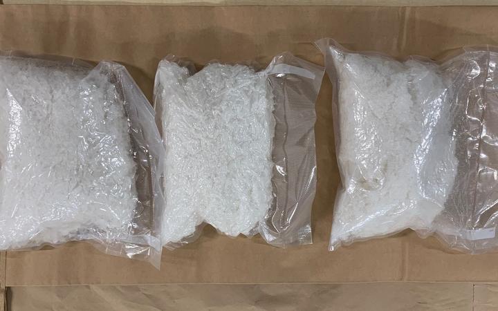 The meth had a street value of $2 million.