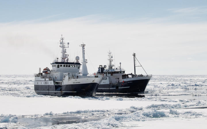 For the toothfish season Dec 2019