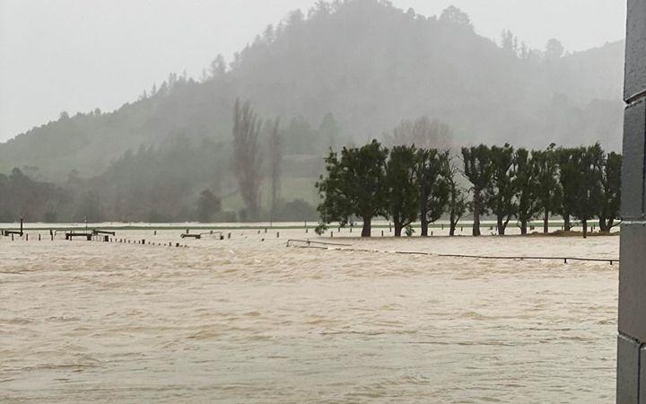 Hikuai flooding on the Coromandel Peninsula