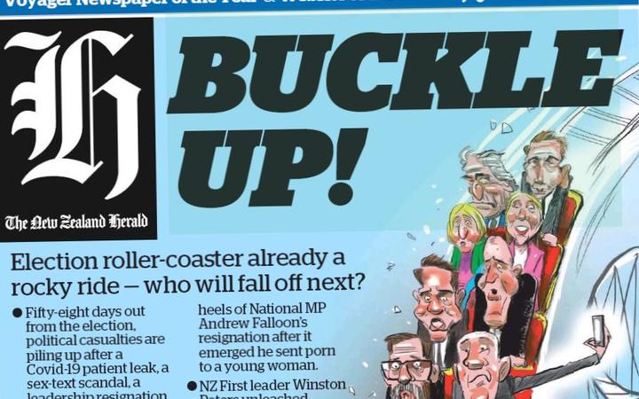 The Herald highlights the political casualties on Thursday.