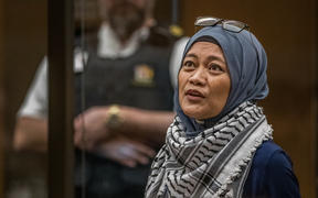 Hamimah Tuyan - victim impact statement.

PHOTO: JOHN KIRK-ANDERSON

Sentencing for Brenton Tarrant on 51 murder, 40 attempted murder and one terrorism charge.