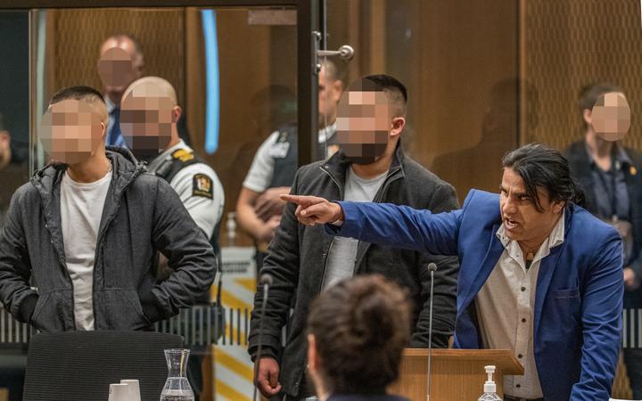 Abdul Aziz Wahabzadah - victim impact statement.

PHOTO: JOHN KIRK-ANDERSON

Sentencing for Brenton Tarrant on 51 murder, 40 attempted murder and one terrorism charge.
