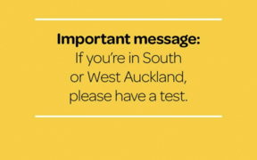 The government has encouraged hundreds of thousands of people in South and West Auckland to get a Covid-19 test, whether or not they are showing symptoms, but the Prime Minister says this was an 'oversimplification'.

