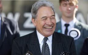 New Zealand First Party leader Winston Peters.
