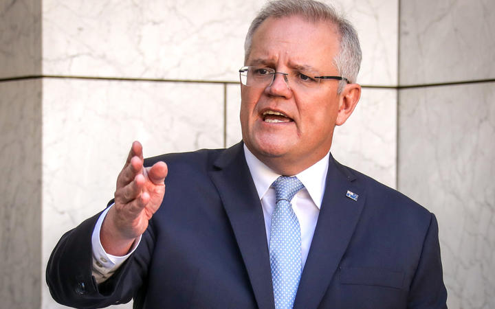 Australian Prime Minister Scott Morrison.