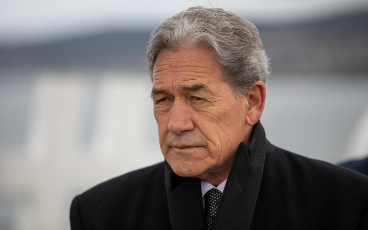 Winston Peters at an election campaign event in Taupō, 17 Sept 2020