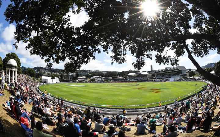 General view of the Basin Reserve 2020.