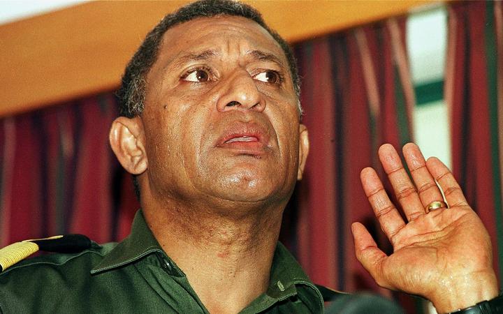 Frank Bainimarama after 2000 coup