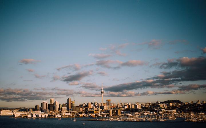 Auckland waterfront.