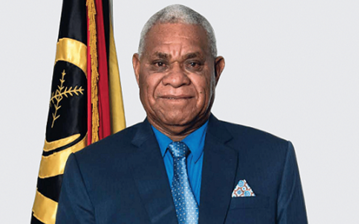 Vanuatu PM Bob Loughman 