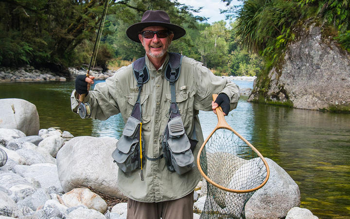Les Hill, who's the author of 'Hooked for Life: A Celebration of Fly Fishing'. 