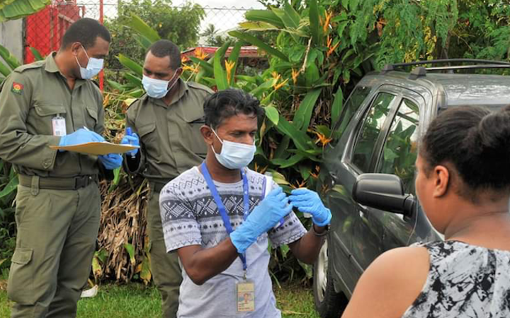 Health checks are ongoing in Fiji in an effort to combat Covid-19.