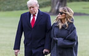 Donald Trump and First Lady Melania Trump cut short their holiday in Florida to return to the White House on New Year's Eve.
