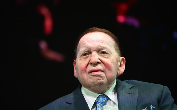 Sheldon Adelson was known for his support of conservative causes and Israel.